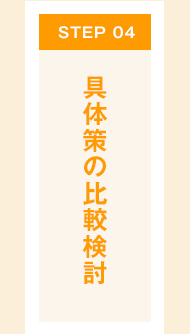 具体策の比較検討